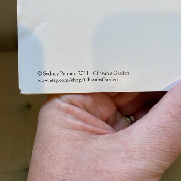 Set of 7 Vegetable Postcards by Artist Sydney Palmer - Picture 9 of 9